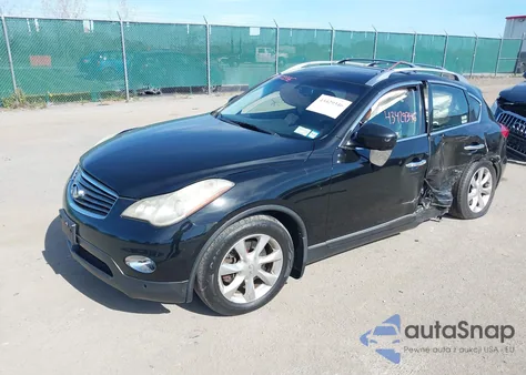 2010 Infiniti Ex35 Journey z USA, uszkodzony, nr VIN JN1AJ0HRXAM757490